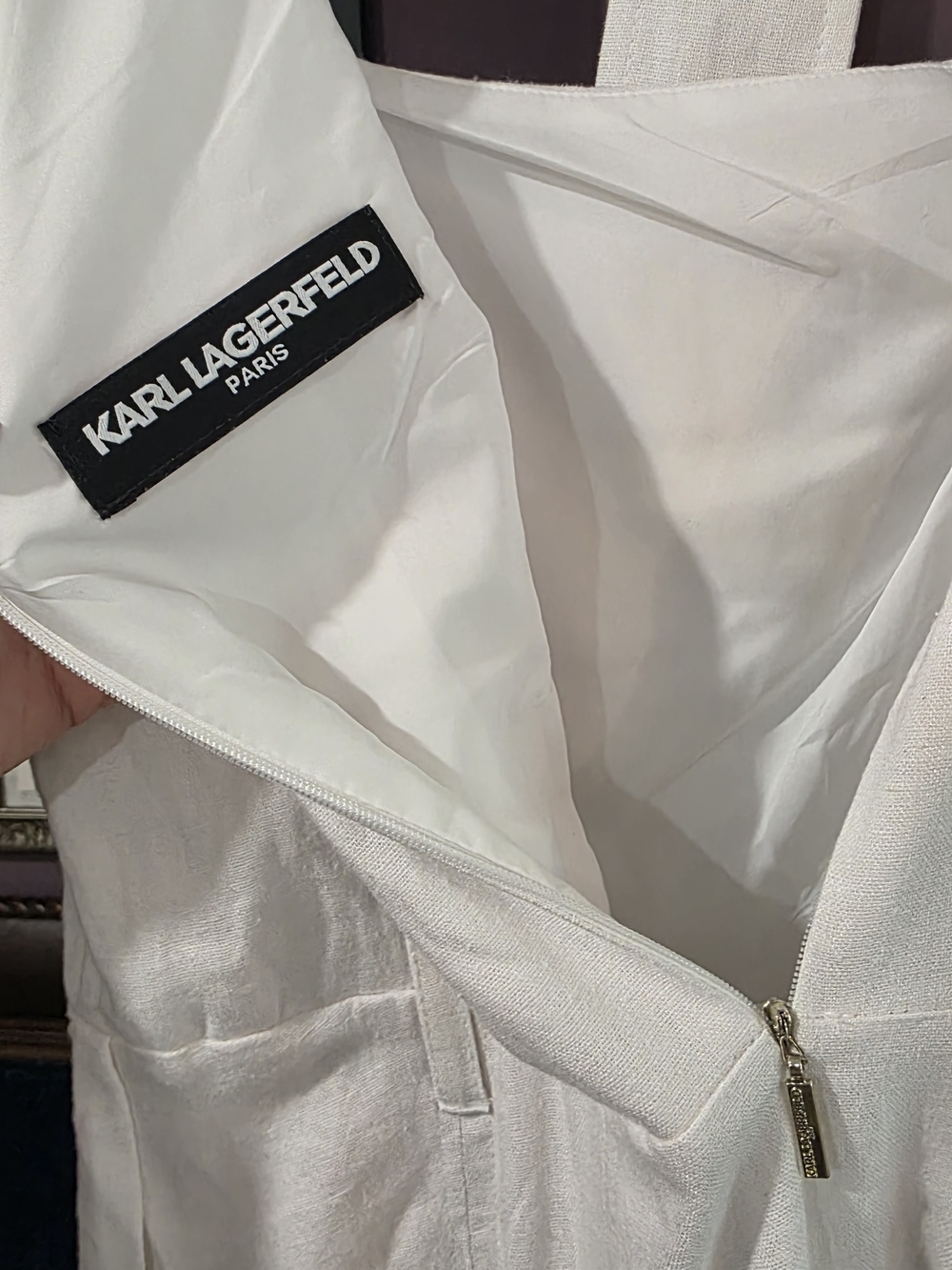 Karl Lagerfeld White Women's Jumpsuit